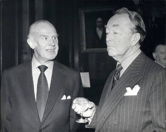 Lord Rye Feb. 02, 1976 - Lord Ryder Attends Newspaper Society Lunch at ...