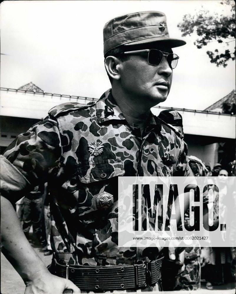 Major General Suharto, Indonesian Army Chief of Staff. At time of ...