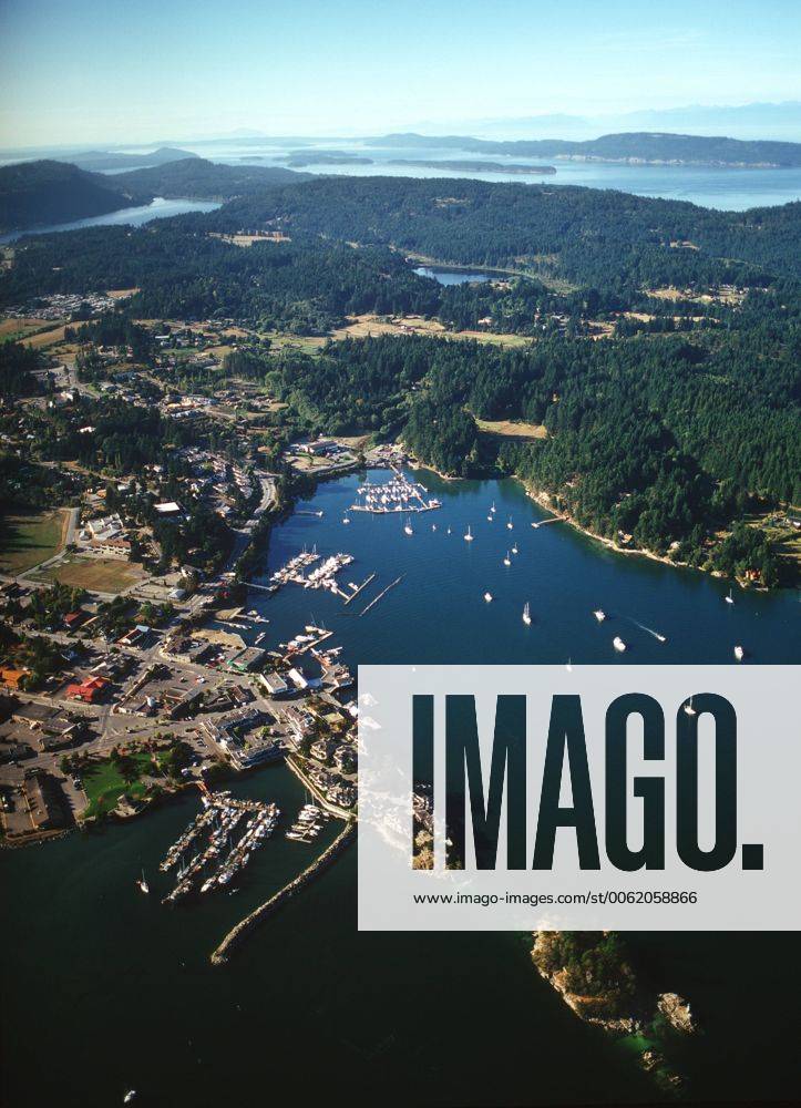 Salt Spring Island, Ganges Harbour, British Columbia, Canada. bcp