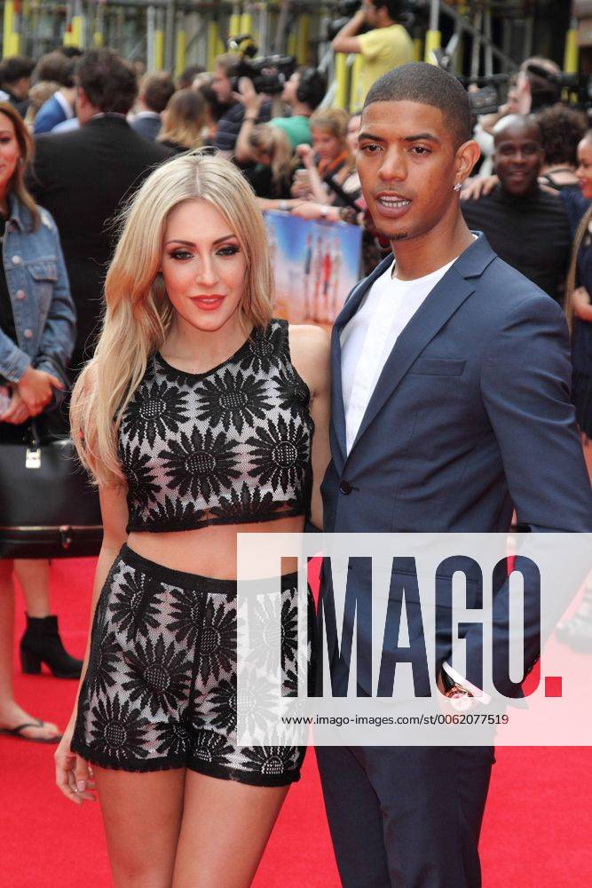 World Premiere of The Inbetweeners 2 London, UK. Richard Rawson aka Fazer  and Ashley-Emma Havelin