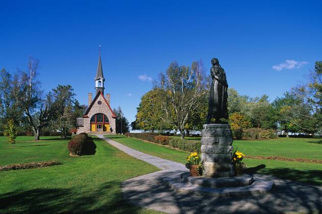 Grand Pre National Historic Site, Minas Basin, Annapolis Valley, Nova ...