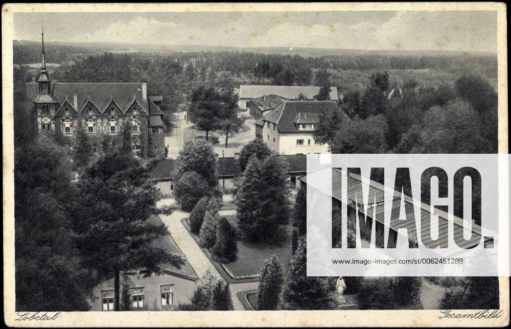 Lobetal, Blick zu Hoffnungstaler Anstalten, Häuser !AUFNAHMEDATUM