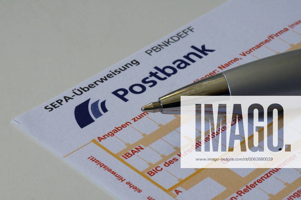 SEPAÜberweisung und Kugelschreiber, SEPA, Überweisung, SEPAÜberweisung, IBAN, BIC, Kuli