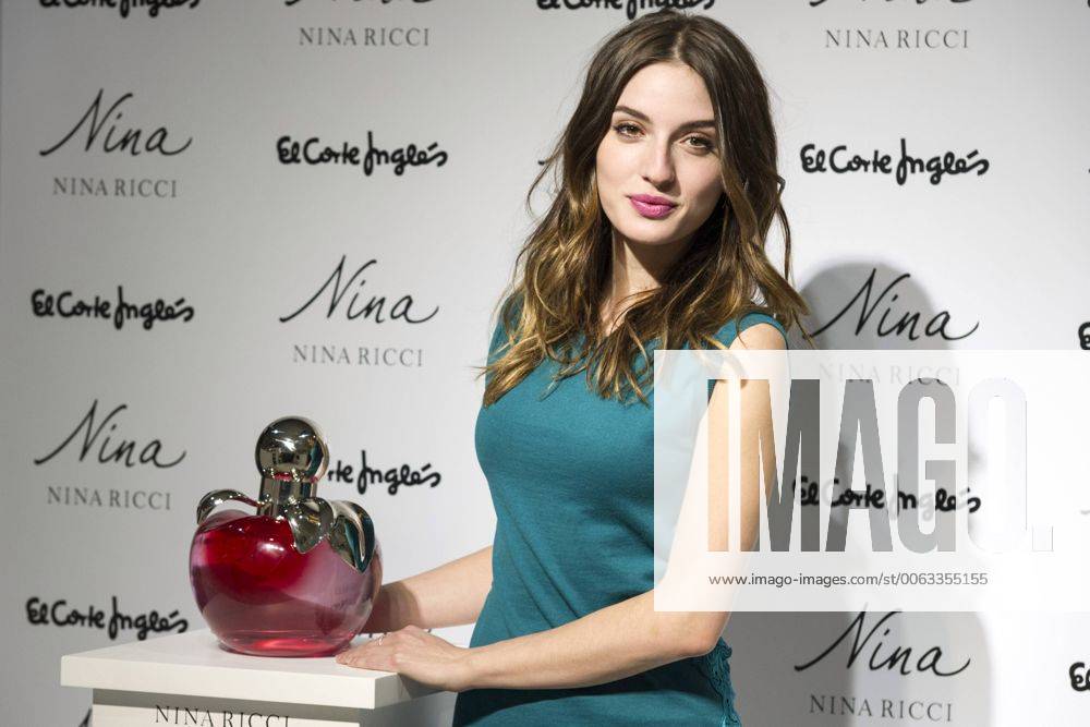 Maria Valverde pr sentiert Nina Ricci Parfum im El Corte Ingles