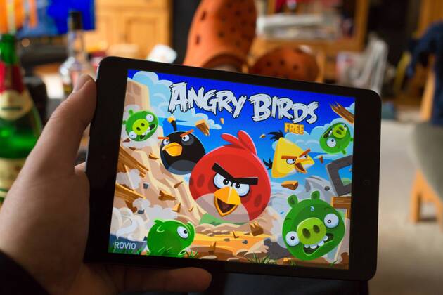 Angry Birds im App-Store auf eine iPad Kultspiel Angry Birds feiert ...