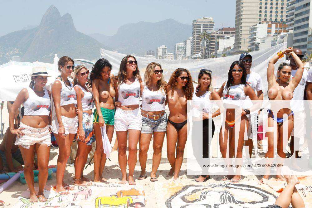 1000px x 667px - AKTUELLES ZEITGESCHEHEN Topless in Rio de Janeiro RIO DE JANEIRO, Brazil -  01 20 2015: TOPLESSACO IN