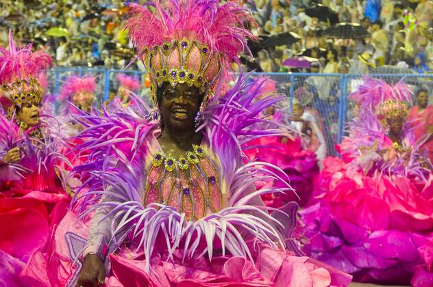 RIO DE JANEIRO, Brazil - 14 02 2015: CARNIVAL 2015 - FASHION SHOWS OF ...