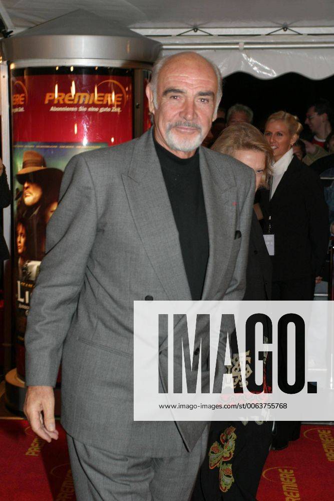 Die Liga Der Aussergewoehnlichen Gentlemen Premiere Sir Sean Connery Anlaesslich Der 