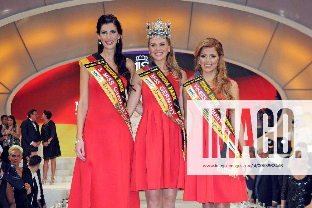 Miss Germany 2015 R L Julia Kraml Vize Miss Germany 2015 Miss Bayern 2015 Olga Hoffmann M 