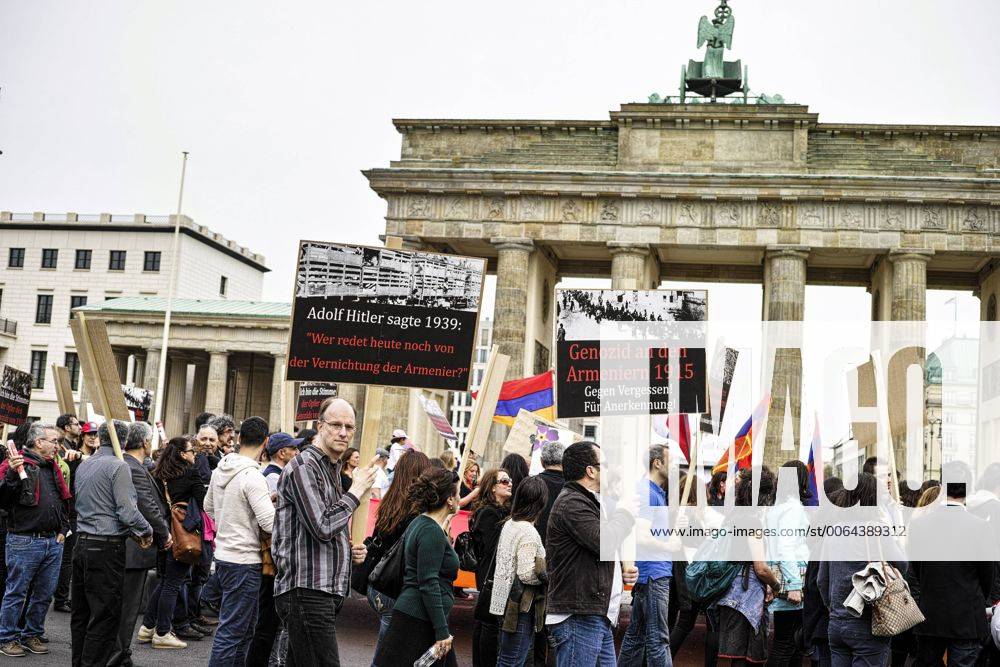 Gedenkveranstaltung: Völkermord an den Armeniern Demonstration ...