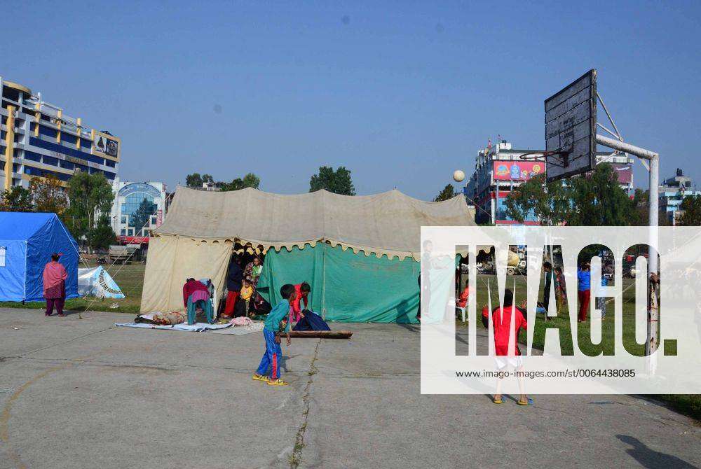 May 1 2015 Kathmandu Nepal Thousands Of Earthquake Victims Are Now Living In The Camp Which