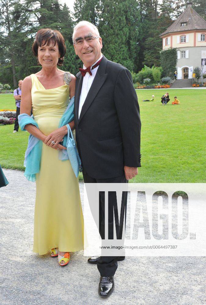 Königin Silvia von Schweden zu Besuch auf der Insel Mainau, Bodensee ...