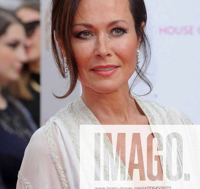 Amanda Mealing attends the House of Fraser British Academy Television ...