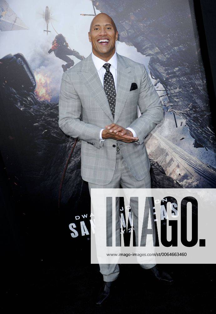 Dwayne Johnson SAN ANDREAS FILM PREMIERE Hollywood xUK Patrick Rideaux