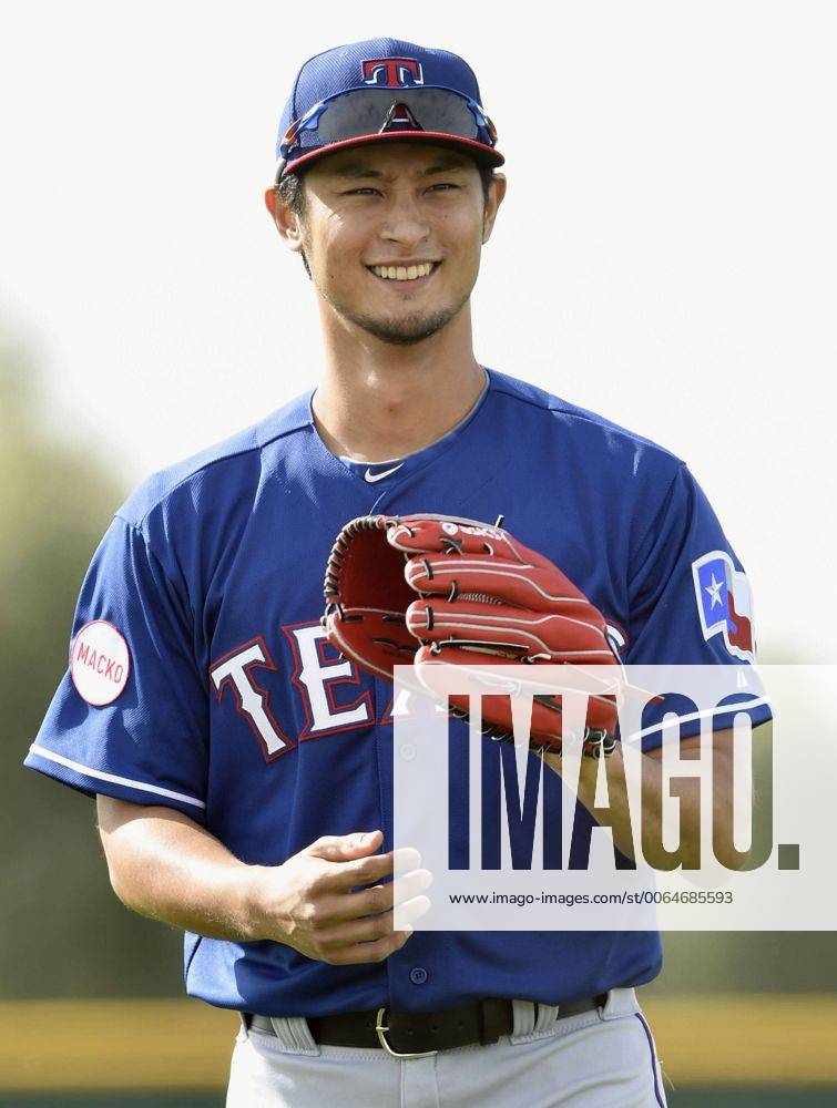 Japanese players in MLB spring training camp Texas Rangers pitcher Yu