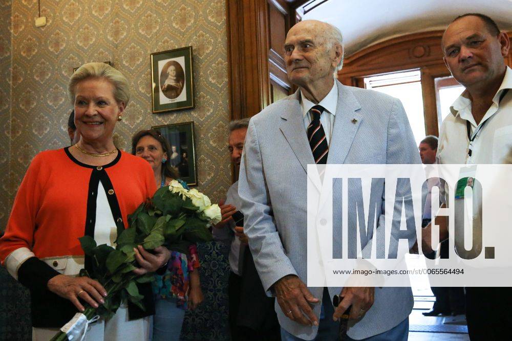 YALTA, RUSSIA. AUGUST 28, 2015. Prince Dimitri Romanovich Romanov (C ...