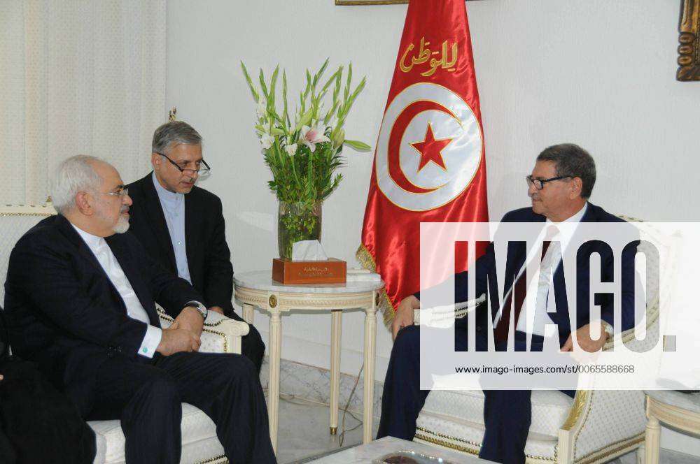 150831 Tunis Aug 31 2015 Tunisian Prime Minister Habib Essid R Meets With Iranian