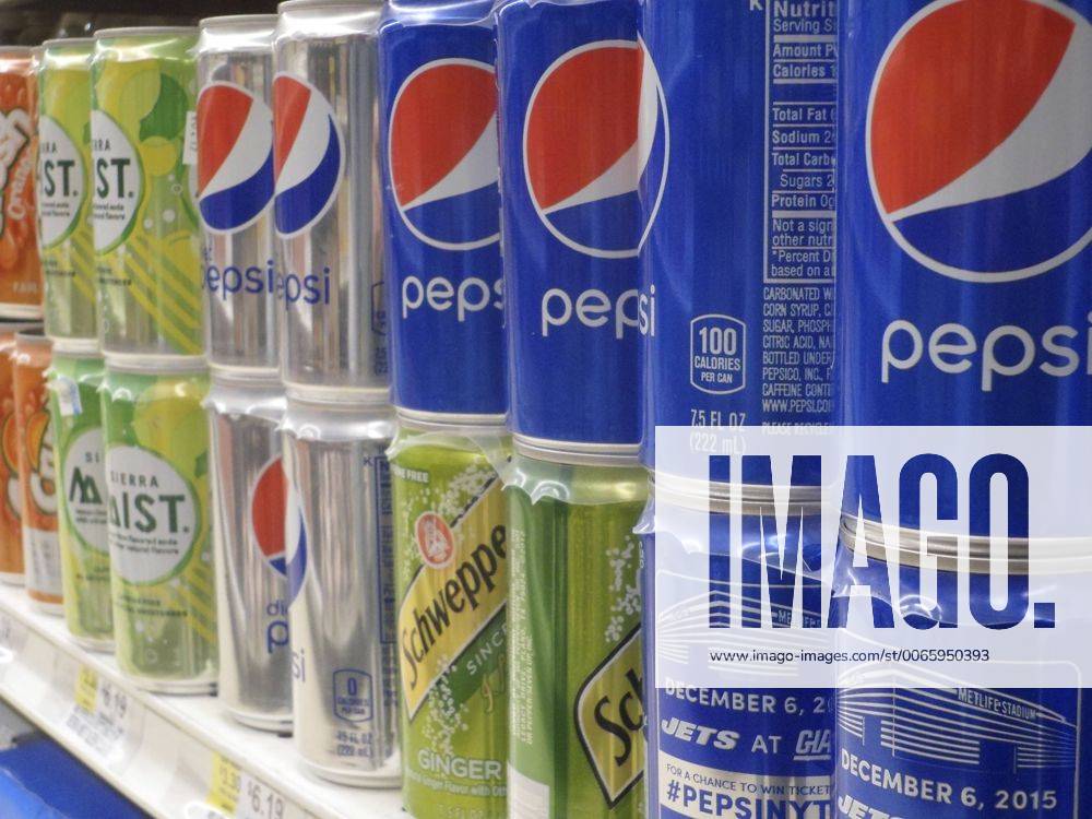 PepsiCo expected to report a decline in earnings Cans of Pepsi products ...