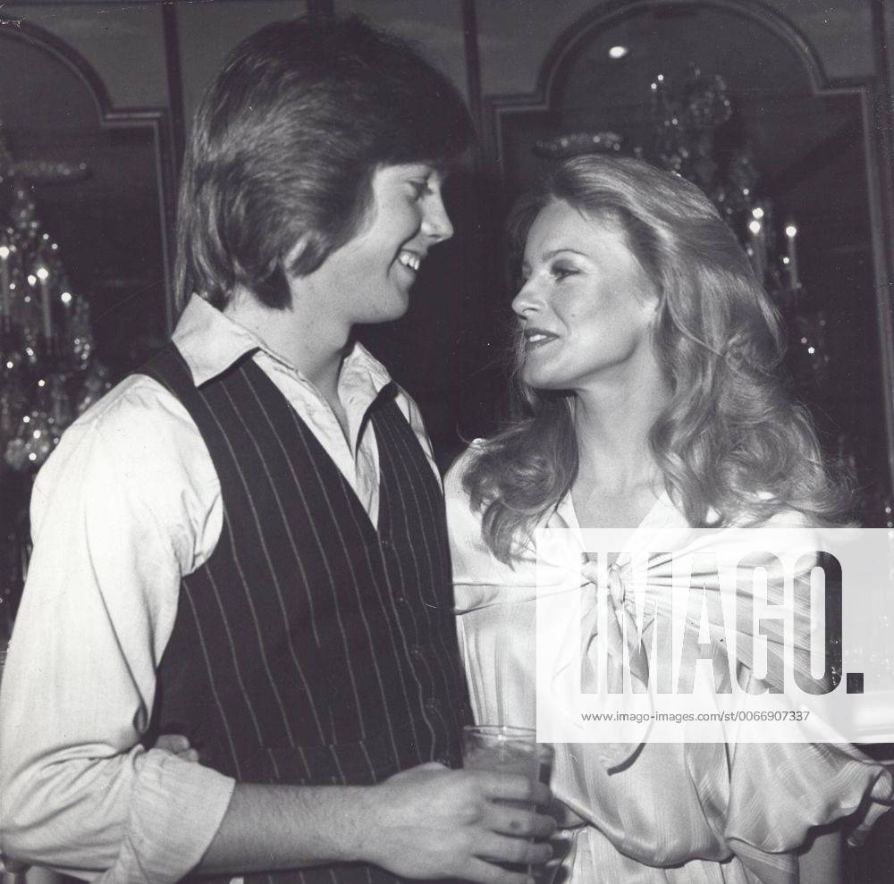 SHAUN CASSIDY with Cheryl Ladd at Press Women s Party.Supplied by Photos,  inc