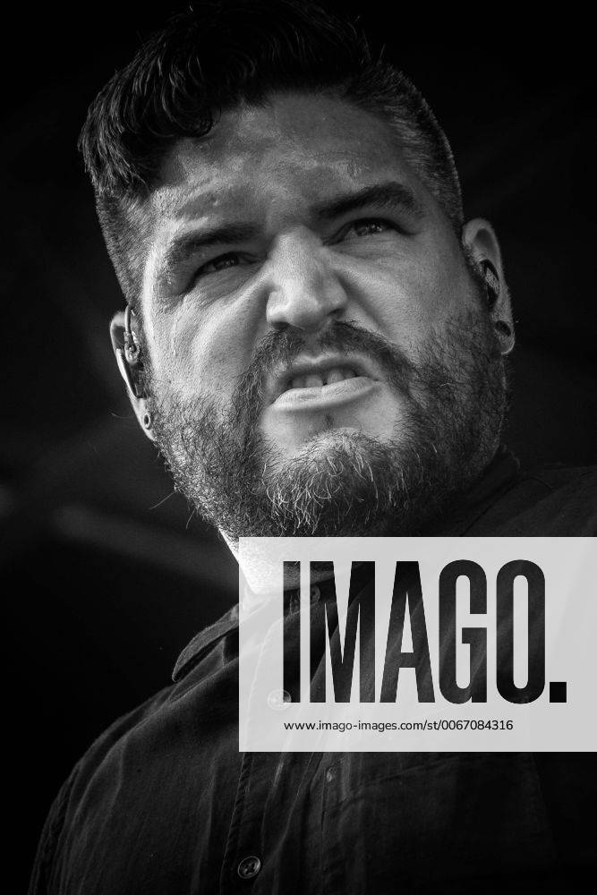 July 17, 2014 Clarston, MI, U.S EDDIE HERMIDA of Suicide Silence performs at Rockstar Mayhem