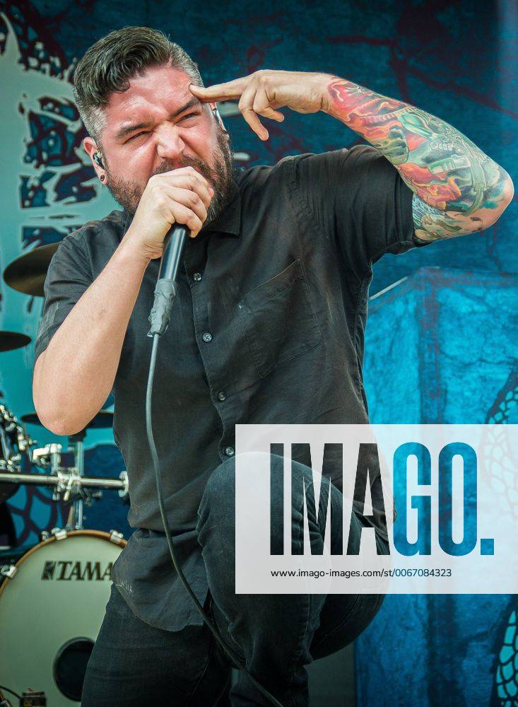 July 17, 2014 - Clarston, MI, U.S - EDDIE HERMIDA of Suicide Silence ...