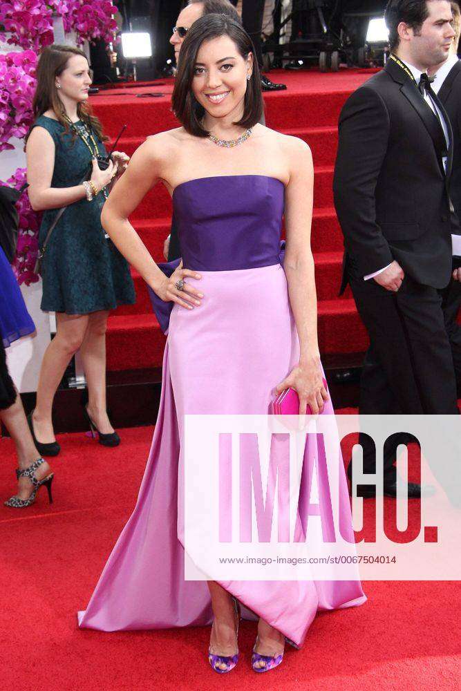 Golden Globes 2014: Aubrey Plaza on the Red Carpet - Reel Life With Jane
