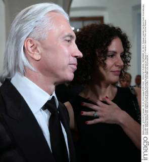 MOSCOW, RUSSIA. DECEMBER 10, 2015. Russian operatic baritone Dmitri  Hvorostovsky with wife Florence
