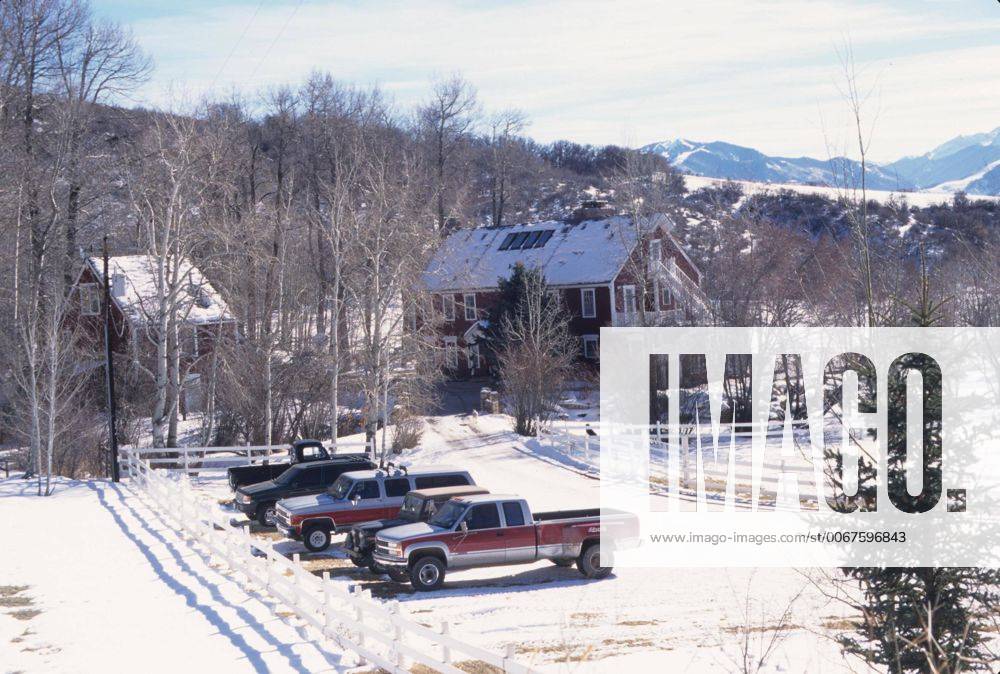 Don Johnson Ranch Little Woody Creek Road In Aspen , Colorado 1998.k11026mr