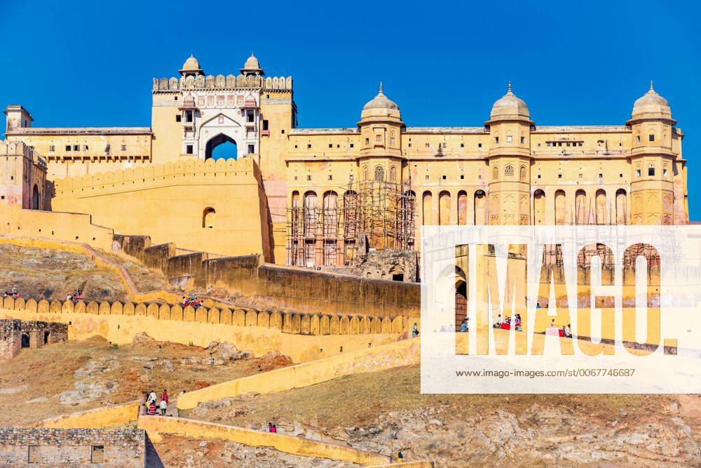 Amber Fort, Jaipur, Rajasthan, Indien, Asien