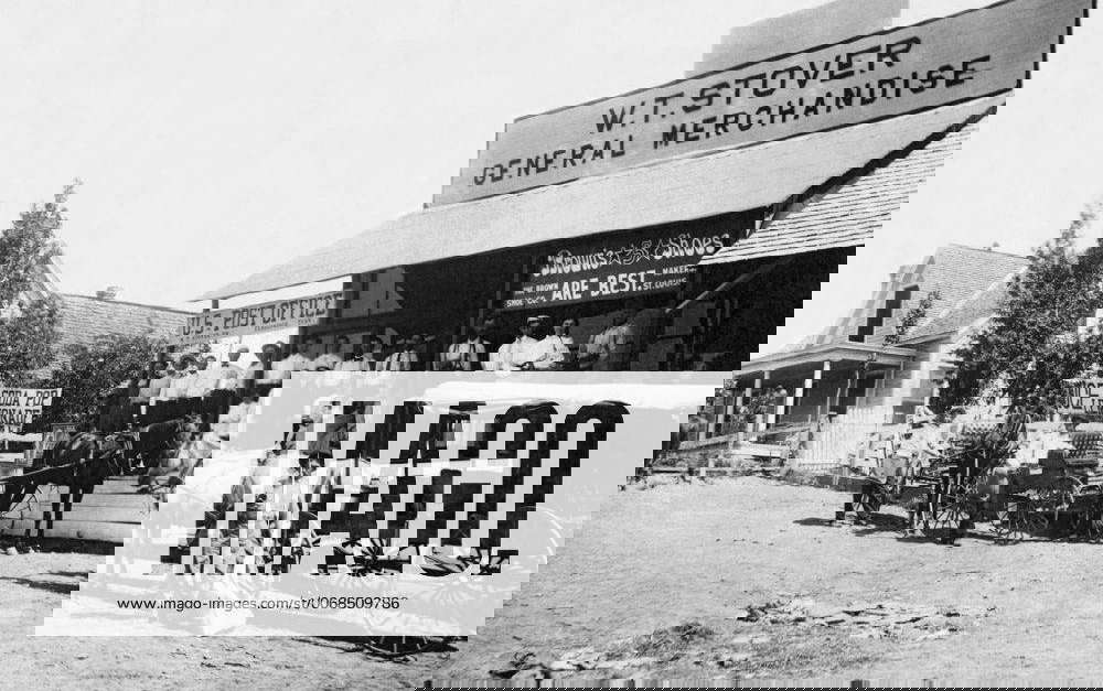 Elbridge, Tennessee c. 1885 The W.T. Stover General Merchandise store