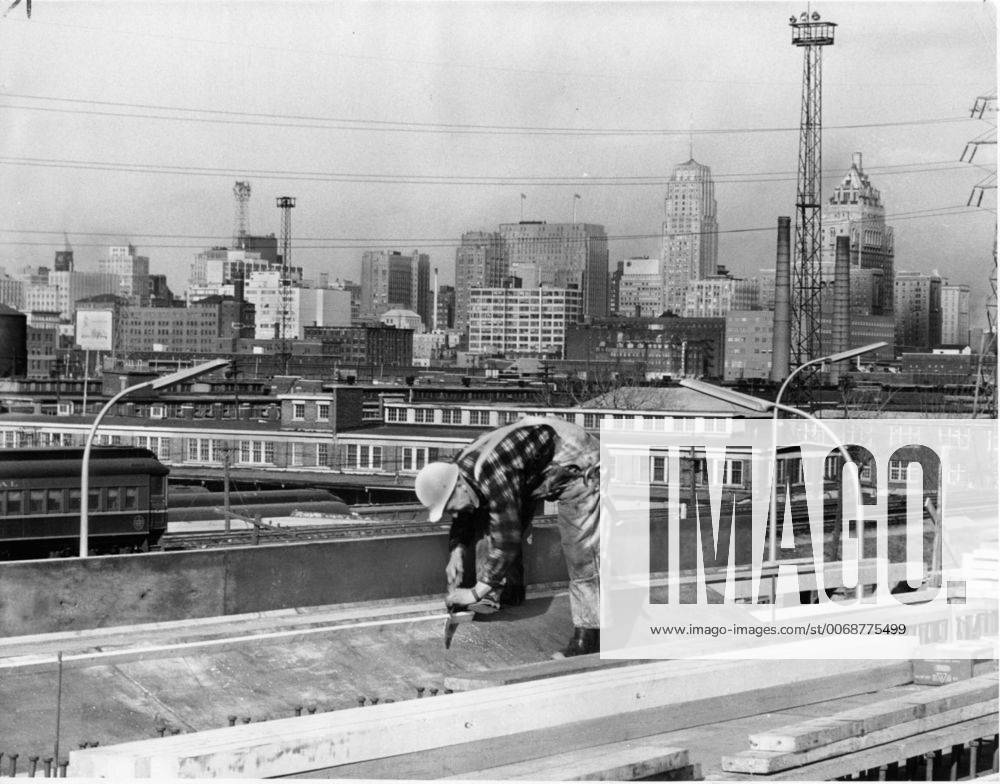 Jan. 22, 2016 - Toronto, Ontario, Canada - TORONTO, ON - 1962: A city ...