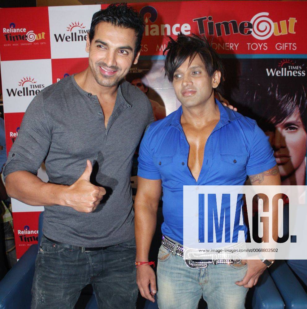 MUMBAI INDIA OCTOBER 23 John Abraham and Yash Birla during the