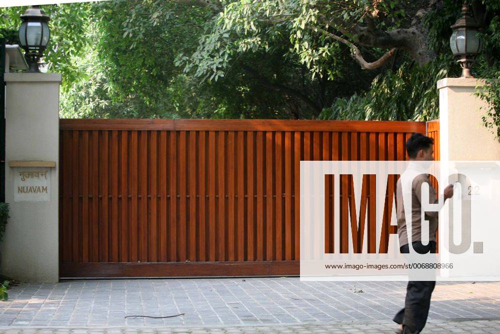 NEW DELHI, INDIA OCTOBER 24 House at 22, Aurangzeb Road, owned by