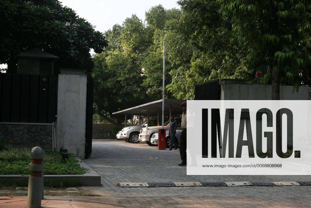 NEW DELHI, INDIA OCTOBER 24 House at 6, Prithviraj Road, owned by