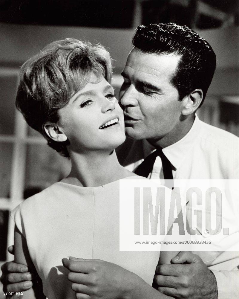 LEE REMICK with James Garner.AKA Lee Ann Remick.still.The Wheeler  Dealers.Supplied by Photos