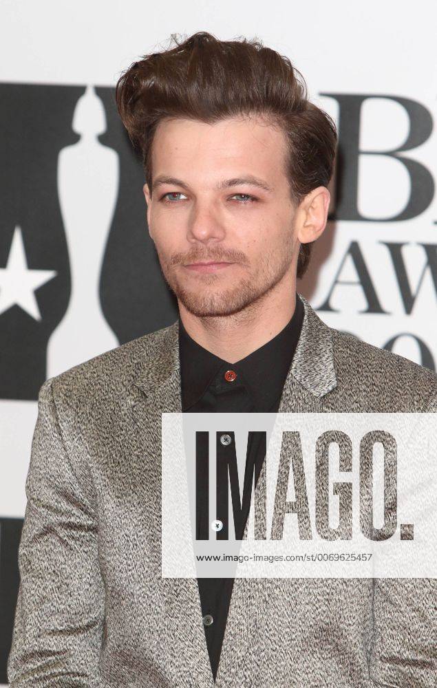 BRIT Awards 2016 arrivals London, UK. Louis Tomlinson at BRIT Awards