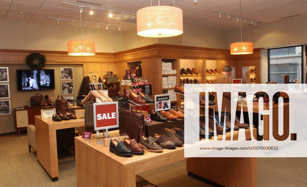 Dec. 23, 2011 U.S. Interior of the Allen Edmonds shoe store in City