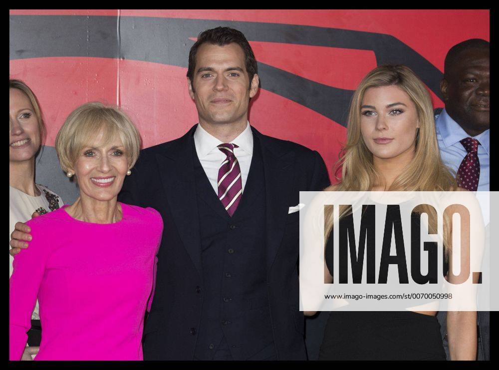 Marianne Cavill, Henry Cavill, Tara King and family attending the