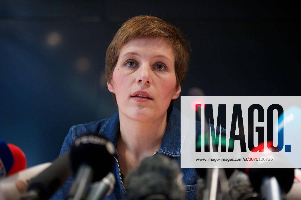 Spokesperson Federal Prosecutor Ine Van Wymeersch Pictured During A