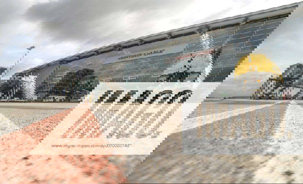 Blick auf den Flughafen RostockLaage. Der Airport ist ein