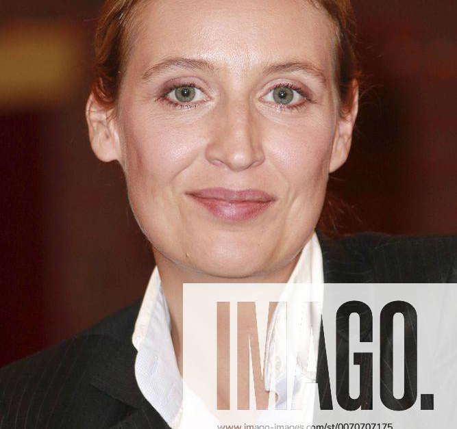 Alice Weidel bei der Aufzeichnung der ZDFTalkshow Markus Lanz im Studio Stahltwiete. Hamburg