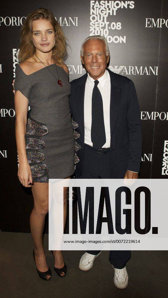 Sept. 8, 2010 - London, Great Britain - Natalia Vodianova and Giorgio Armani  attend Fashion s Nigth