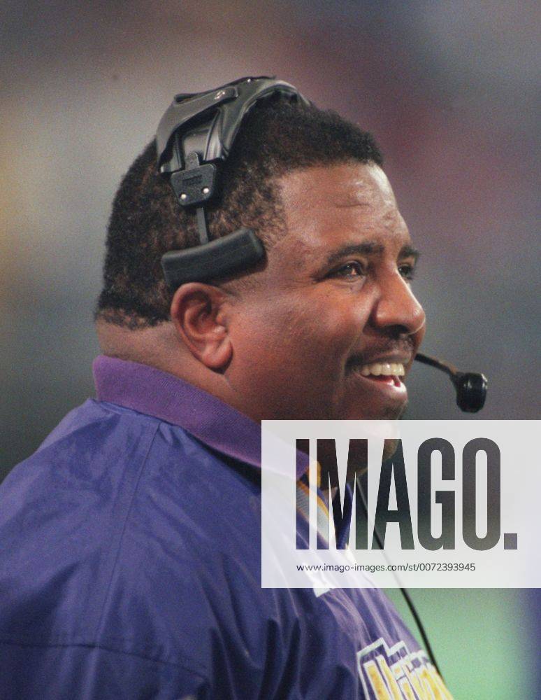 December 1, 1996 - Minneapolis, MN, USA - Dennis Green, former coach of ...