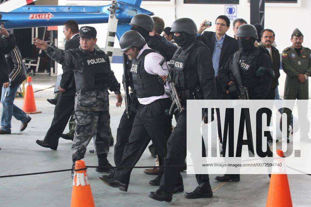 Apr. 14, 2010 (14 04 2010) Quito, Ecuador. 14 04 2010. captura y