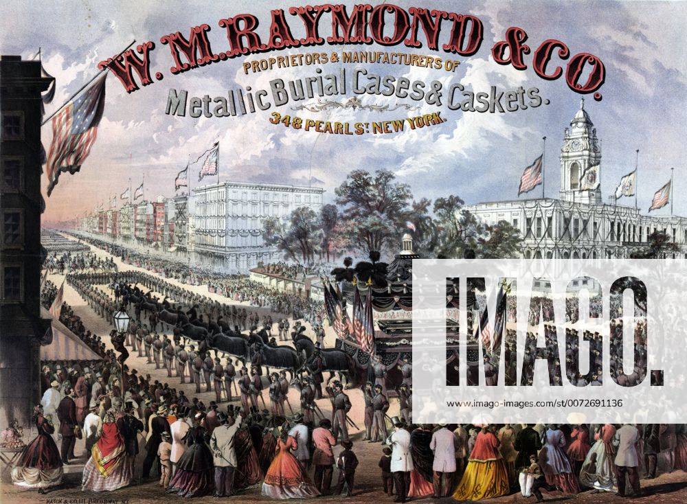 W.M. Raymond & Co. Proprietors & manufacturers of metallic burial cases ...