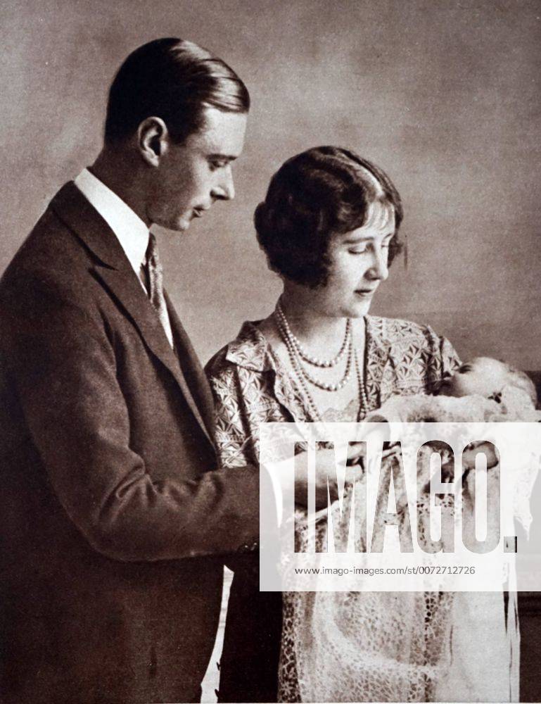 Photograph Of Prince Albert Frederick Arthur George 1895 1952 And Lady Elizabeth Bowes Lyon