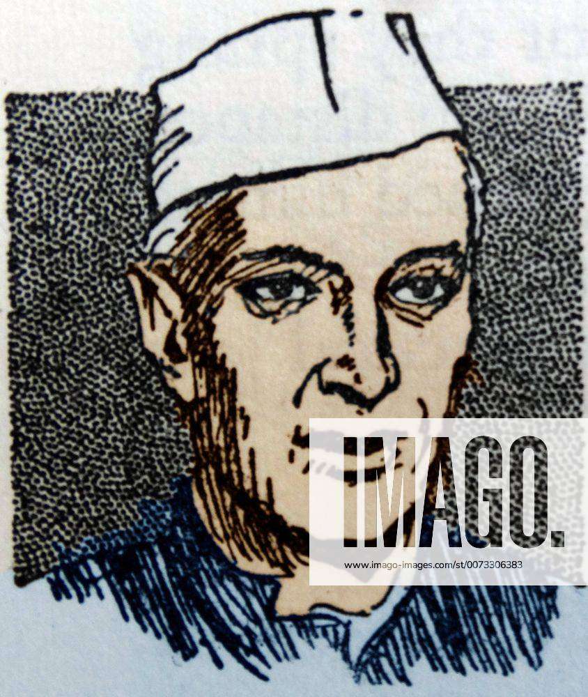 Drawing of Freedom Fighters of India Pandit Jawaharlal Nehru Stock Photo -  Alamy
