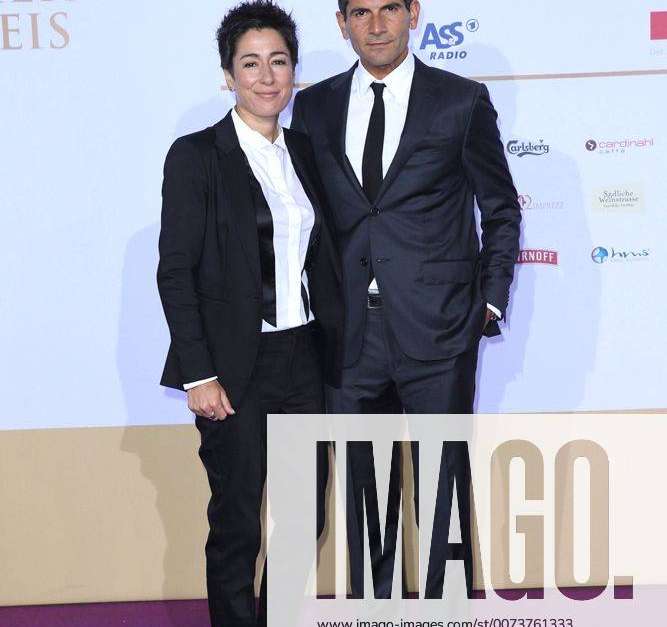 Dunja Hayali und Mitri Sirin bei der Verleihung Deutscher Radiopreis ...