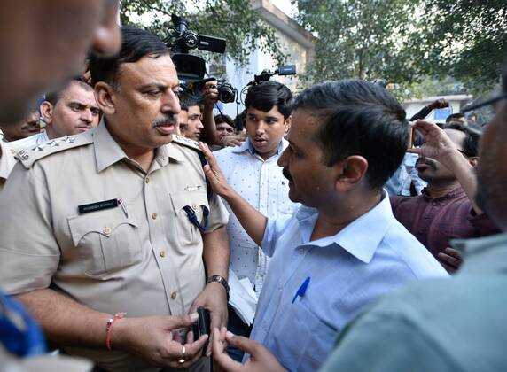 NEW DELHI, INDIA - NOVEMBER 1: Delhi Chief Minister Arvind Kejriwal ...