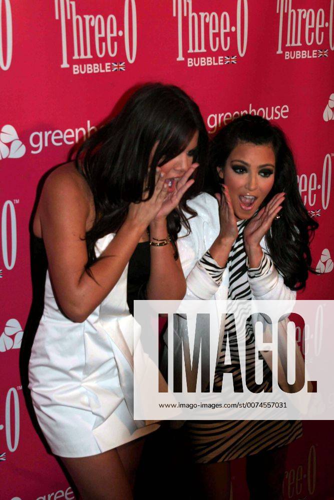Kim Kardashian hosts the ThreeO Vodka s new BUBBLE flavor launch party